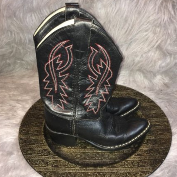 Old West Other - Black Cowboy Western Boots
